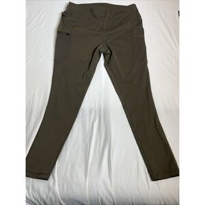 Carhartt Pants Green Fitted Cargo Utility Legging Pull On Work Size L